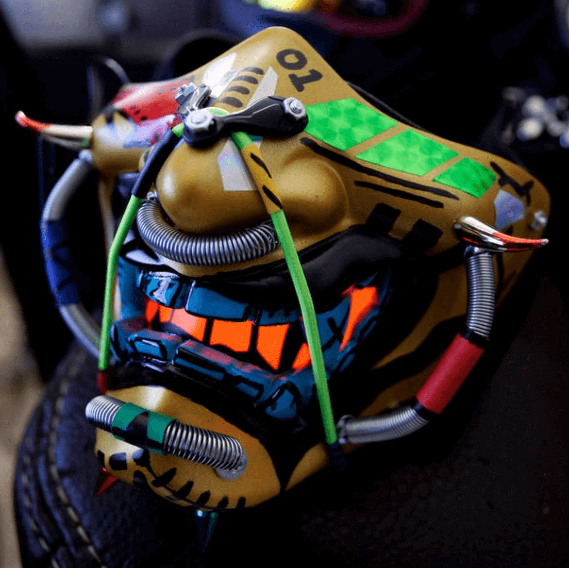 US$ 27.98 - Cyberpunk Samurai Mask【BUY 2 FREE SHIPPING ...