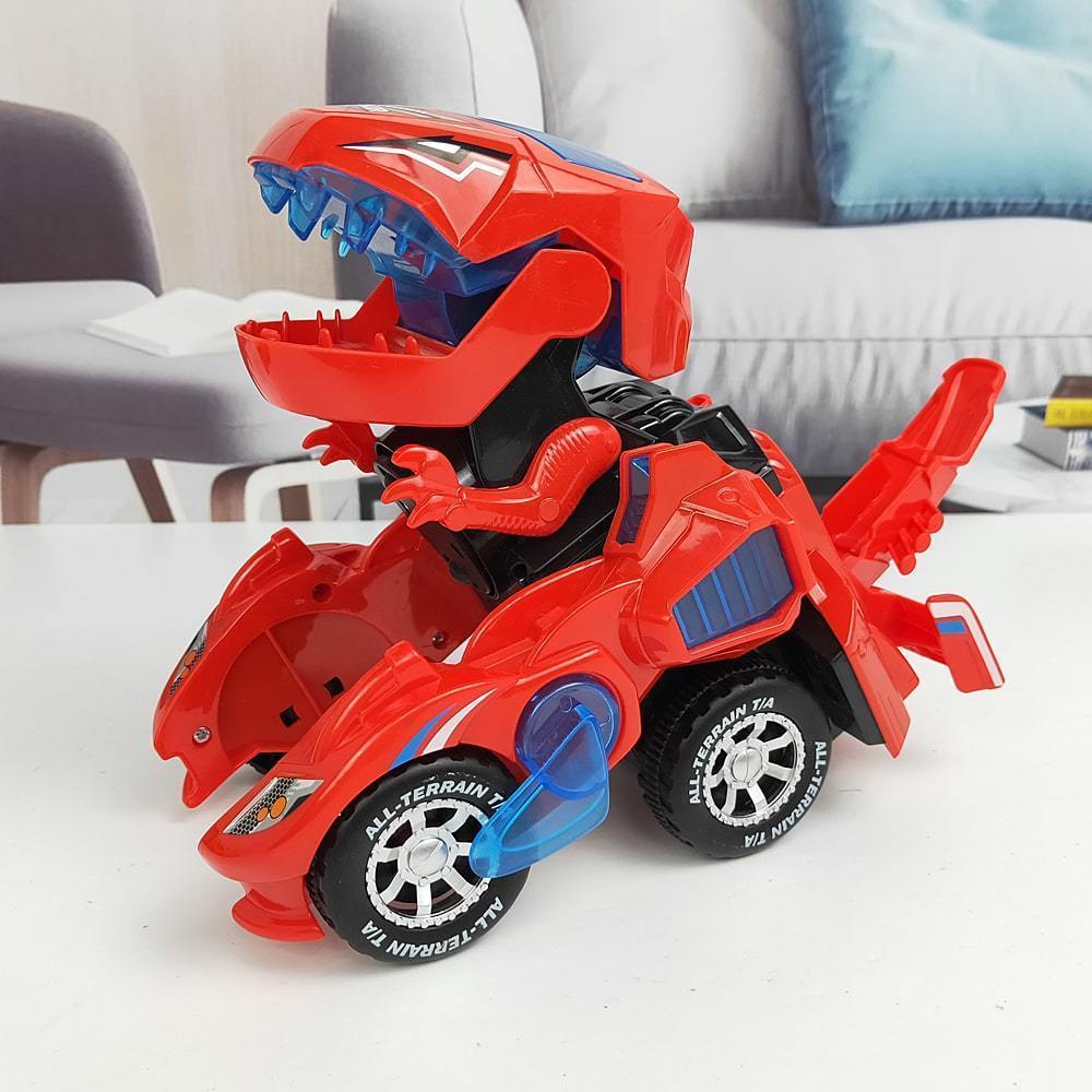 led dinosaur car with sound