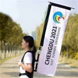 Wholesale Outdoor Adjustable Backpack Banner