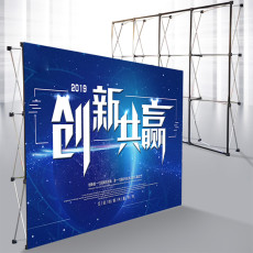 Aluminum alloy Square Tube  Pop Up Display Trade Show Exhibition Booth