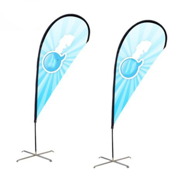 Outdoor Printed Promotional Business Advertising teardrop Flag
