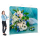 17ft Straight Back Wall Display with Custom Fabric Graphic (Graphic size 5100*2300mm）