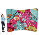 20ft Curved Back Wall Display with Custom Fabric Graphic (Graphic 6580*2300mm）