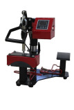 Double Stations Manual machine cap Heat Press Machine CK815S