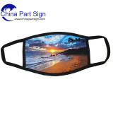 Sublimation Blank Breathing Face Mask With Rubber Ear Loop  (10pcs / parcel)