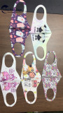 Wholesale White  Sublimation Blank Face Mask  Breathable Anti-Dust Face Mask （50pcs / parcel）