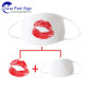 White  Sublimation Blank Face Mask  for Children