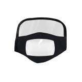 New Style Cotton Face Mask with Transparent Shield Protective Deaf-mute population mask