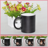 High Quality 11OZ sublimation color changing magic mug cup