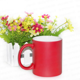 High Quality 11OZ sublimation color changing magic mug cup