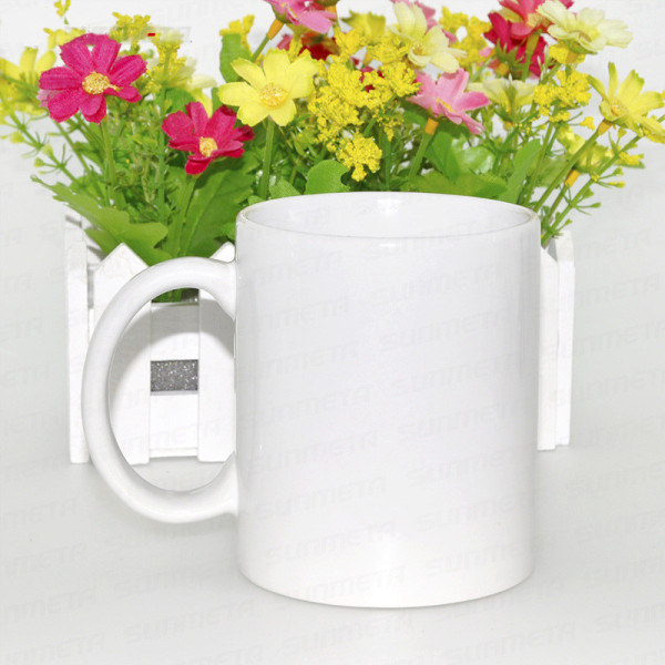 11OZ  A Grade coating Sublimation white mug （36pcs/carton）