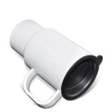 14 oz 450ml stainless steel travel mug sublimation blanks car mug with cover 48PCS/CTN