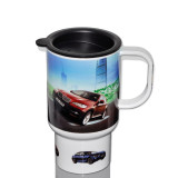 14 oz 450ml stainless steel travel mug sublimation blanks car mug with cover 48PCS/CTN