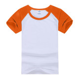 Factory Wholesale Colorful Sublimation Blank T-shirt (10pcs / parcel)