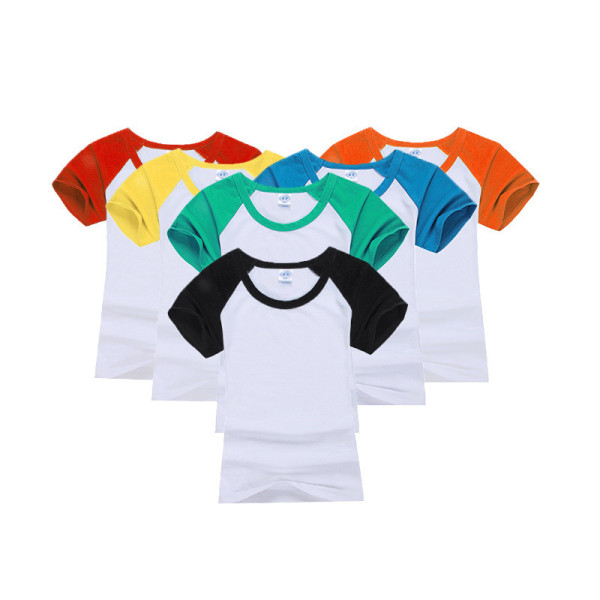 Factory Wholesale Colorful Sublimation Blank T-shirt (10pcs / parcel)