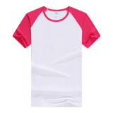 Factory Wholesale Colorful Sublimation Blank T-shirt (10pcs / parcel)