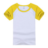 Factory Wholesale Colorful Sublimation Blank T-shirt (10pcs / parcel)