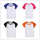 Factory Wholesale Colorful Sublimation Blank T-shirt (10pcs / parcel)