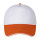 White/Orange