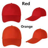 Colorful  Blank volunteer Cap for Sublimation Printing (10pcs / parcel)