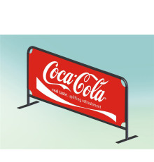 1500*900mm Outdoor Cafe Barriers Banner Advertising Stand