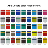 ABS Double-color Plastic Sheet for Laser Engraving and Cutting