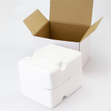 11oz White Corrugated Mug Packing Box  with Foam