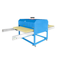 80*100cm Automatic Large Format Pneumatic Sublimation Heat Press For Textile Sportswear