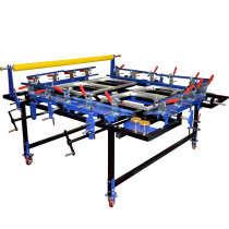 47 x 59 Inches Clamp Type Manual Screen Stretching Machine Screen Printing Stretcherer SPE120150