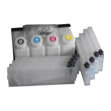 Roland Bulk Ink System 4 Bottles 8 Cartridges
