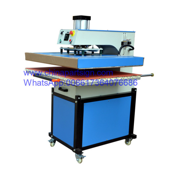 31 x 39 Inches (80cm x 100cm) Pneumatic Pull Out Polyester Cut Sheet Heat Transfer Machine