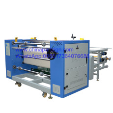 200*1700mm Automatic thermal high productivity upper feeding table oil heating type heat transfer machine