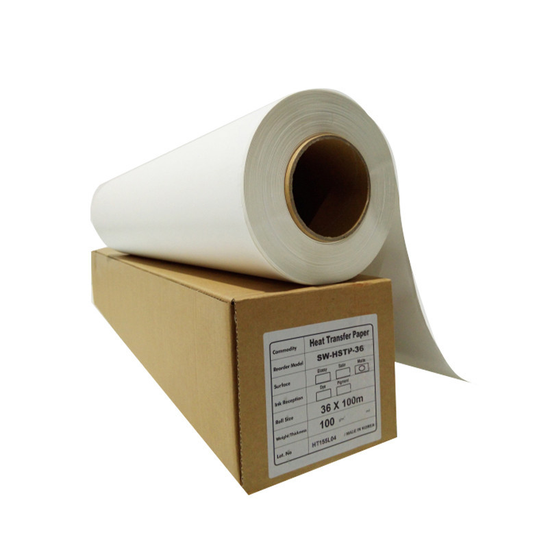 US 32.00 50gsm 54 inches x 100m Home Textile Heat Transfer Paper