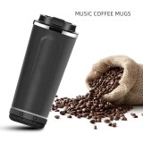30 Pack 18OZ Fashionable Sublimation Speaker Tumbler Stainless Steel Blue tooth Coffee Cup