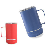 30 Pack 18OZ Factory Wholesale  Cool Beer Stainless Blue tooth Tumbler Music Cup Speaker