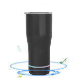 30 Pack 480ml Outdoor 2 in 1 High Quality Waterproof Water Bottle Wireless Blue Tooth Speaker Cup