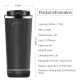30 Pack 18OZ Fashionable Sublimation Speaker Tumbler Stainless Steel Blue tooth Coffee Cup