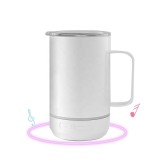 30 Pack 18OZ Factory Wholesale  Cool Beer Stainless Blue tooth Tumbler Music Cup Speaker