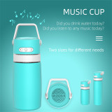 30 Pack 18OZ High Quality Outdoor Safe Food Grade IPX6 Waterproof Blue Tooth Speaker Cup With Handle