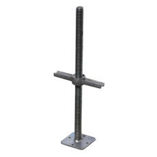 Versatile Hollow-Core Adjustable Scaffolding Screw Jacks: Essential Base Support for Construction Projects
