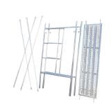 Optimized H-Frame Scaffolding for Formwork Support in Construction Projects