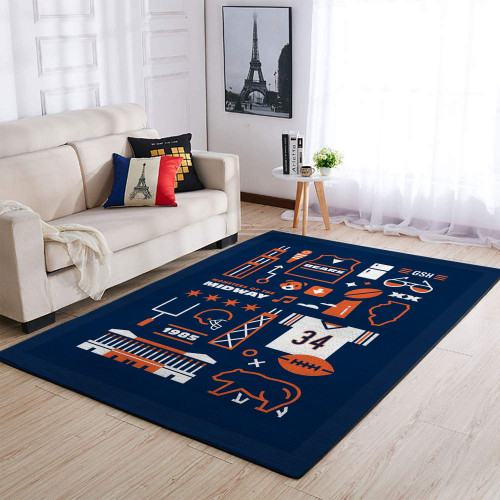 Chicago Football Edition Carpet & Rug