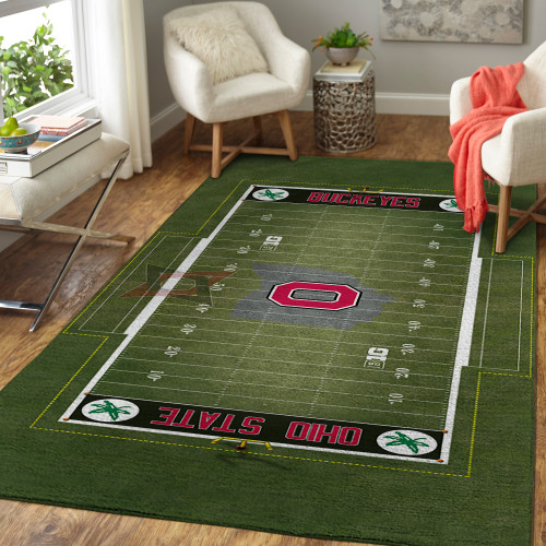 NCAAF Ohio St Buckeyes Edition Carpet & Rug