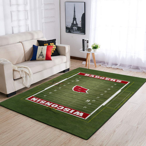 NCAAF Wisconsin Badgers Edition Carpet & Rug