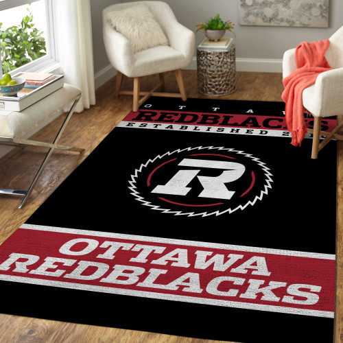 CFL Ottawa Redblacks Edition Carpet & Rug