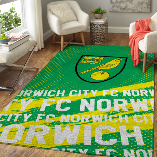 Premier League Norwich City Edition Carpet & Rug