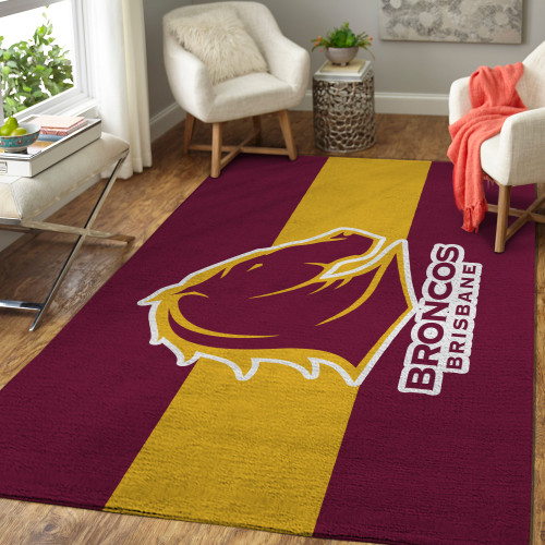 NRL Brisbane Broncos Edition Carpet & Rug