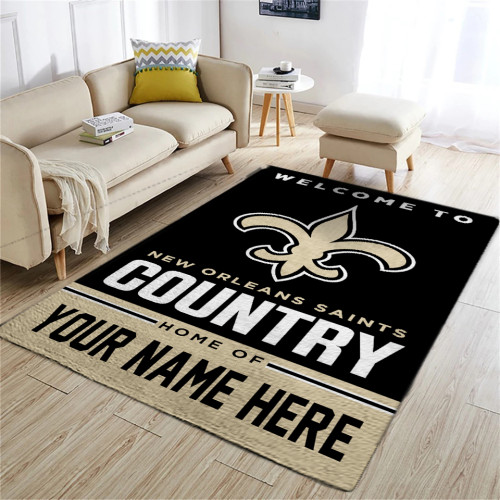 Custom NFL New Orleans Saints Edition Carpet & Rug