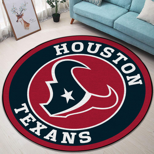 NFL Houston Texans Edition Round Rugs & Carpets