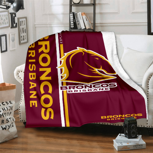 NRL Brisbane Broncos Edition Blanket